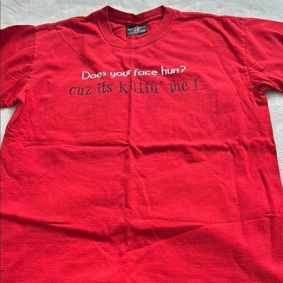 Steve & Barry's Red Graphic T-Shirt vintage - Picture 4 of 6